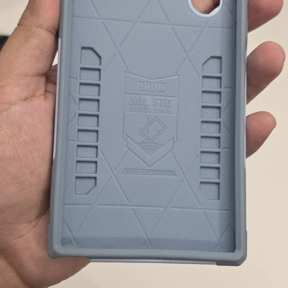 Samsung Galaxy S22 Ultra Light Blue Hybrid Case PRE-OWNED